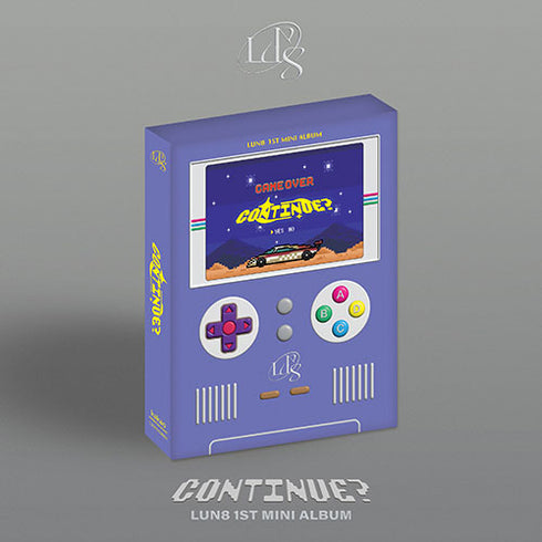 LUN8 1ST MINI ALBUM - CONTINUE? + APPLEMUSIC PHOTOCARD